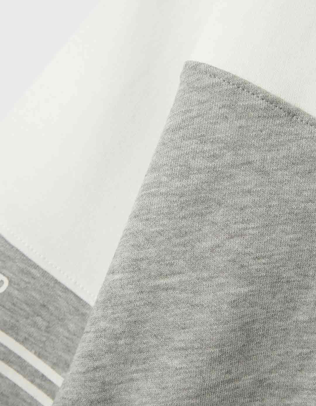 Παιδικό Φούτερ Κορίτσι Γκρι-Λευκό Name It