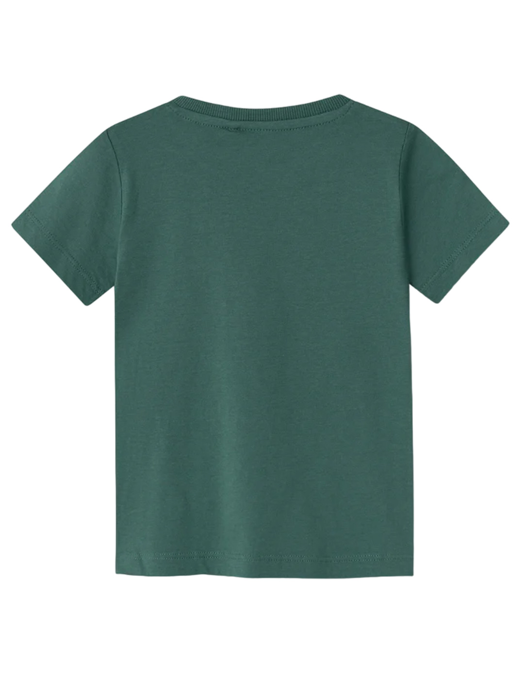 Παιδική καλοκαιρινή μπλούζα αγοριού Name It με στάμπα Κοντομάνικη πράσινη μπλούζα με στάμπα Cool Dude για αγόρι Name It