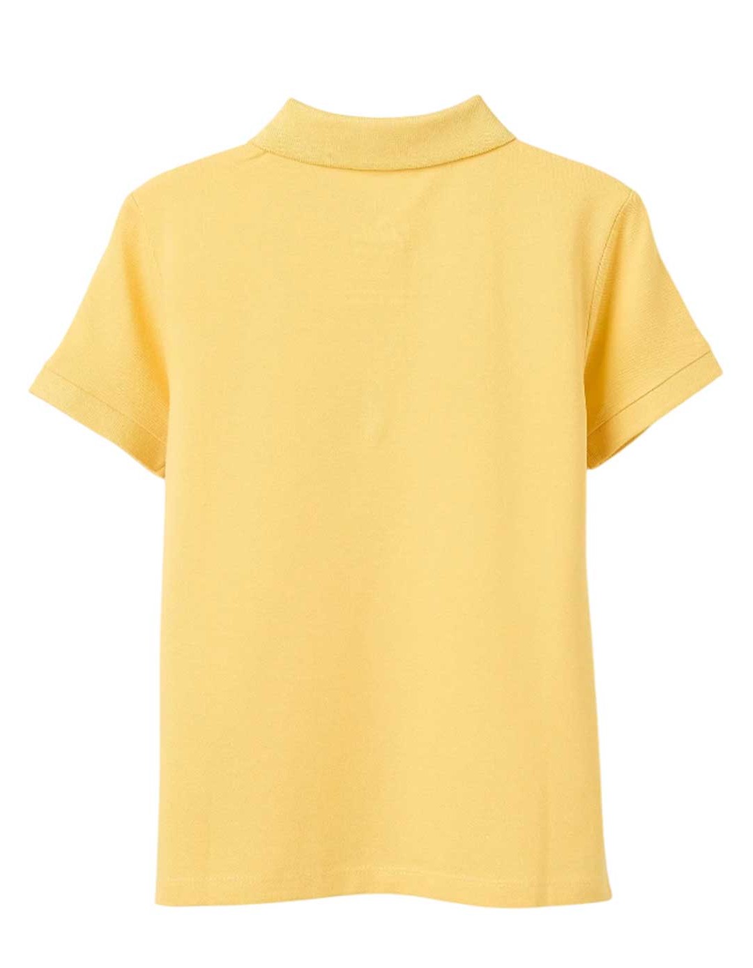 Παιδική Πόλο Μπλούζα Κίτρινη για αγόρι ZIPPY. Slim fit.