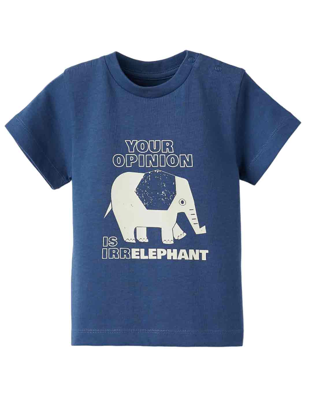 Παιδική μπλούζα για αγόρι, μπλε, Slim Fit, 100% βαμβάκι.