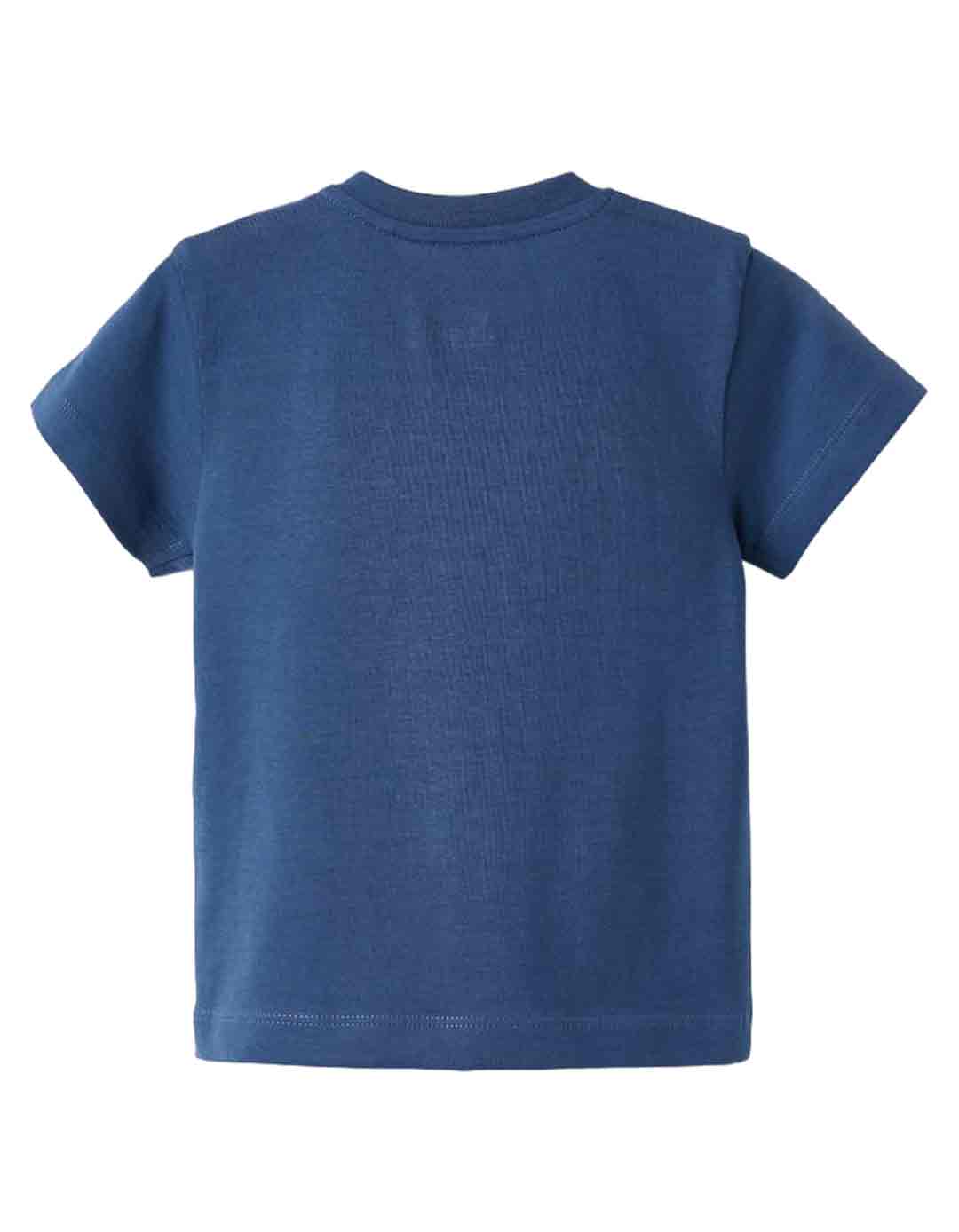 Παιδική μπλούζα για αγόρι, μπλε, Slim Fit, 100% βαμβάκι.