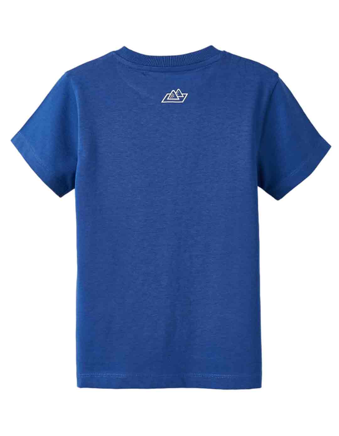 Παιδική κοντομάνική μπλούζα για αγόρι, slim fit, μπλε, 100% βαμβάκι. Παιδική κοντομάνική μπλούζα για αγόρι, slim fit, μπλε, 100% βαμβάκι.
