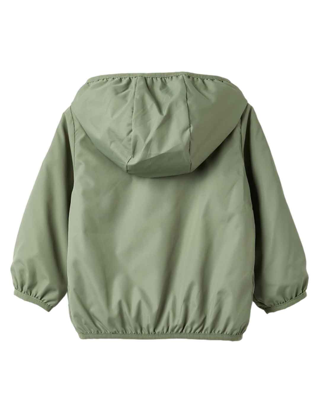 Παιδικό αντιανεμικό μπουφάν με κουκούλα για αγόρι, λαδί, Slim Fit, 100% πολυεστέρας.  Παιδικό αντιανεμικό μπουφάν με κουκούλα για αγόρι, λαδί, Slim Fit, 100% πολυεστέρας.