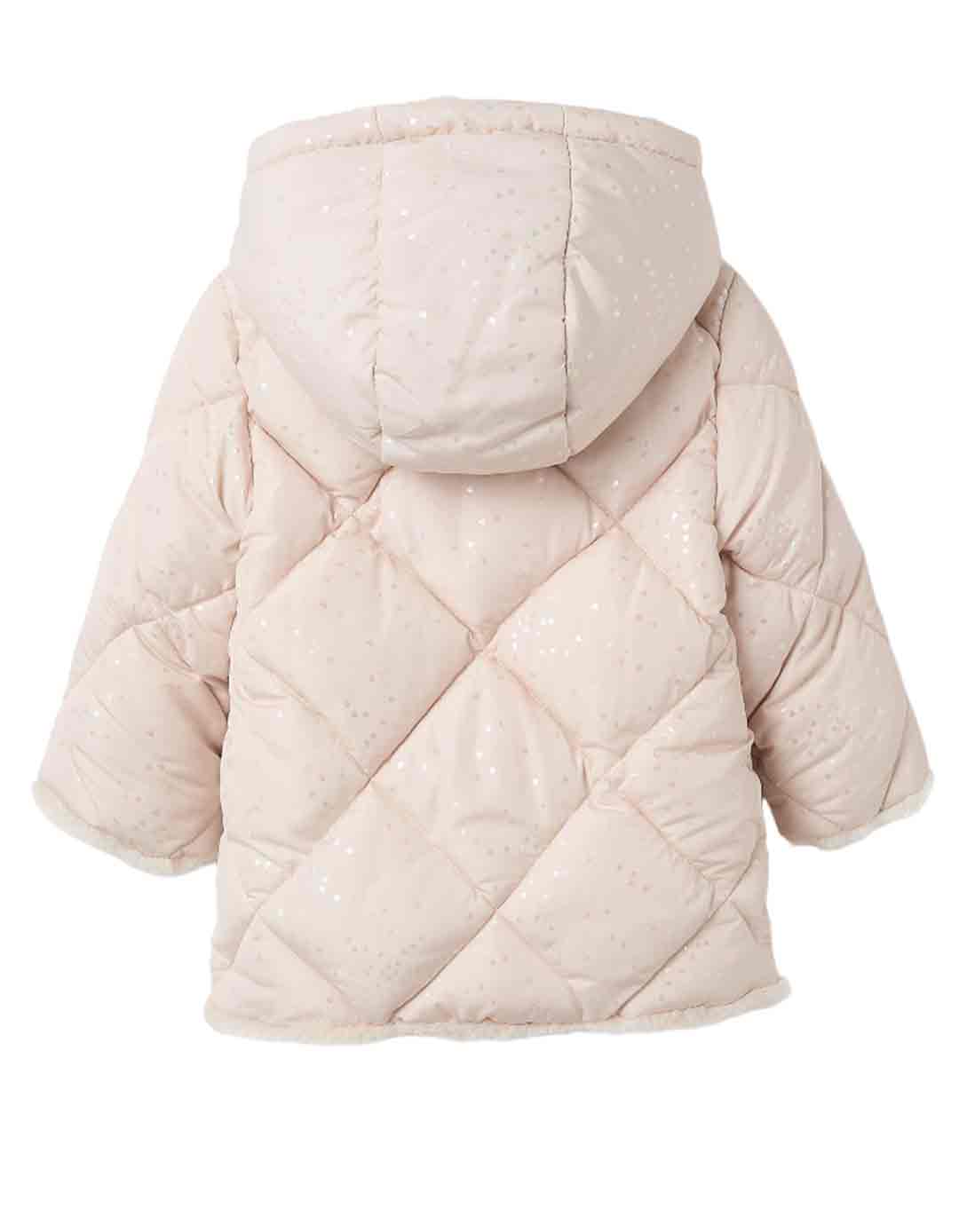 Μπουφάν για κορίτσι με κουκούλα, μπεζ με επένδυση, Slim Fit, 100% πολυεστέρας. Μπουφάν για κορίτσι με κουκούλα, μπεζ με επένδυση, Slim Fit, 100% πολυεστέρας.