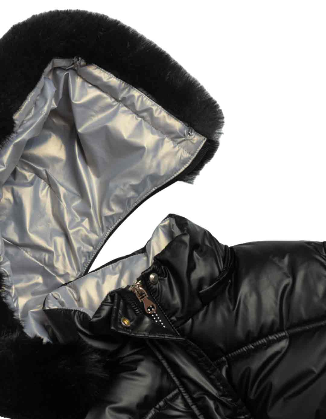 Παιδικό μπουφάν για κορίτσι parka , μαύρο, Regular Fit, 100% πολυεστέρας. Παιδικό μπουφάν για κορίτσι parka , μαύρο, Regular Fit, 100% πολυεστέρας.