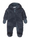 Βρεφικό ολόσωμο μπουφάν με κουκούλα για αγόρι, μπλε, κέλυφος: 100% πολυεστέρας. Φόδρα: 100% βαμβάκι. Βρεφικό ολόσωμο μπουφάν με κουκούλα για αγόρι, μπλε, κέλυφος: 100% πολυεστέρας. Φόδρα: 100% βαμβάκι.