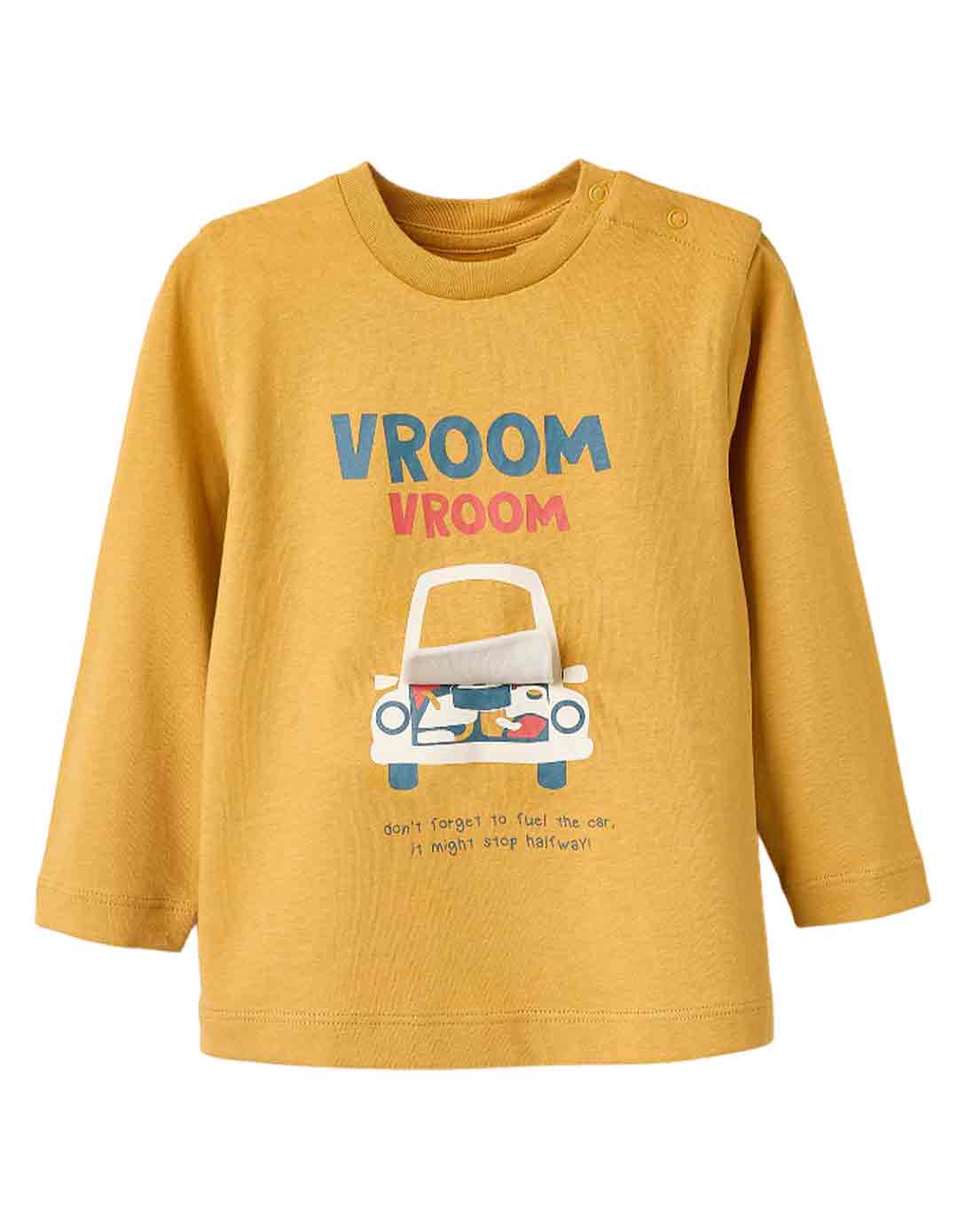 Μακρυμάνικη Μπλούζα Zippy Κίτρινη για Αγόρι Μακρυμάνικη ΜπλούζαΚίτρινη για Αγόρι