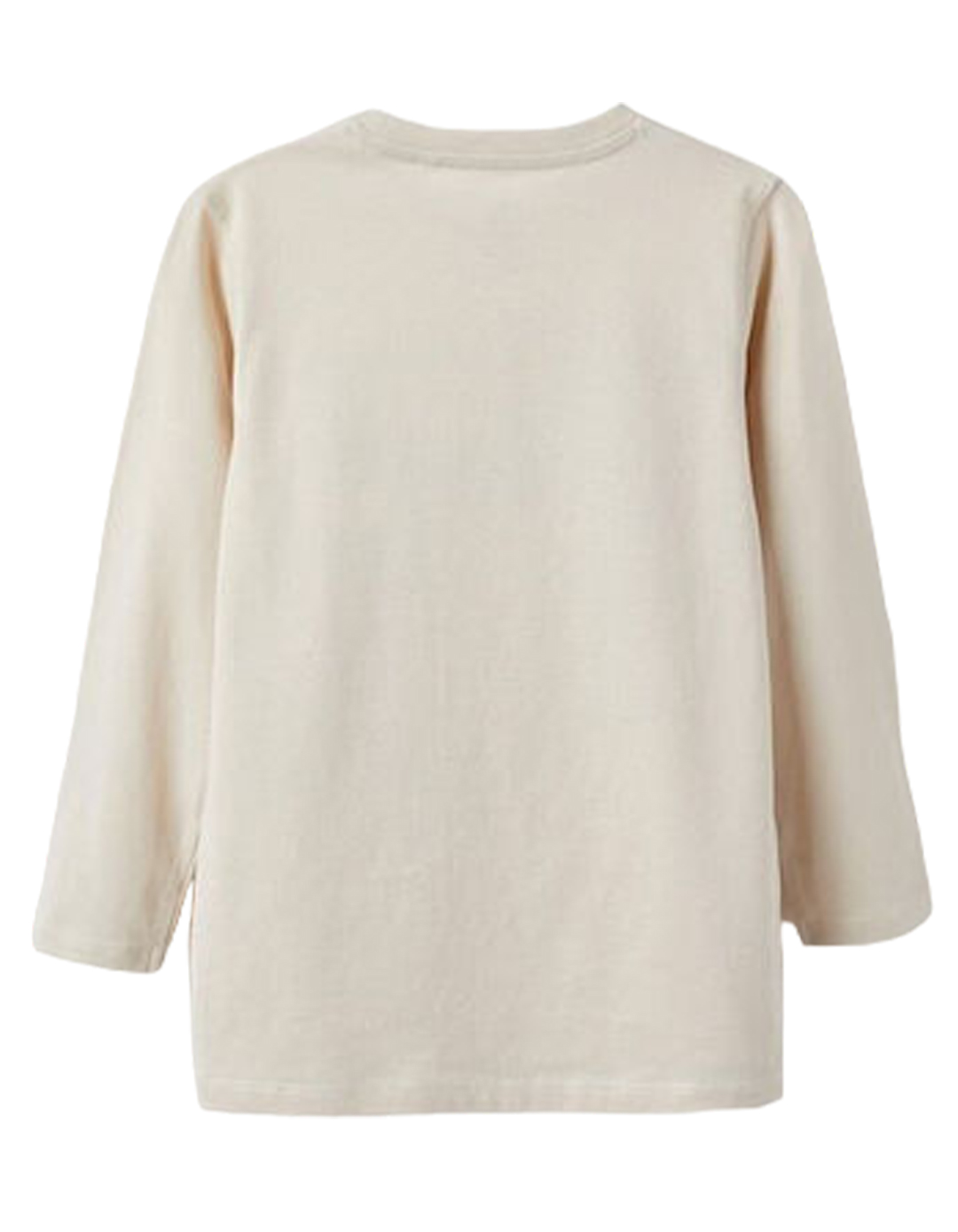 Παιδικό μακρυμάνικό μπλουζάκι για αγόρι, μπεζ, Slim Fit, 100% βαμβάκι. Παιδικό μακρυμάνικό μπλουζάκι για αγόρι, μπεζ, Slim Fit, 100% βαμβάκι.