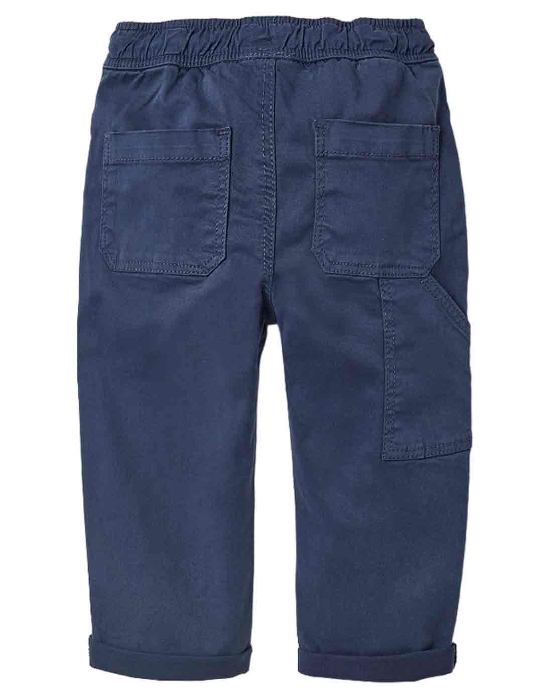 Παιδικό παντελόνι αγόρι μπλε με κορδόνι Zippy