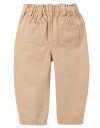 Παιδικό παντελόνι για βρεφικό κορίτσι, μπεζ, Slim Fit,100% βαμβάκι.