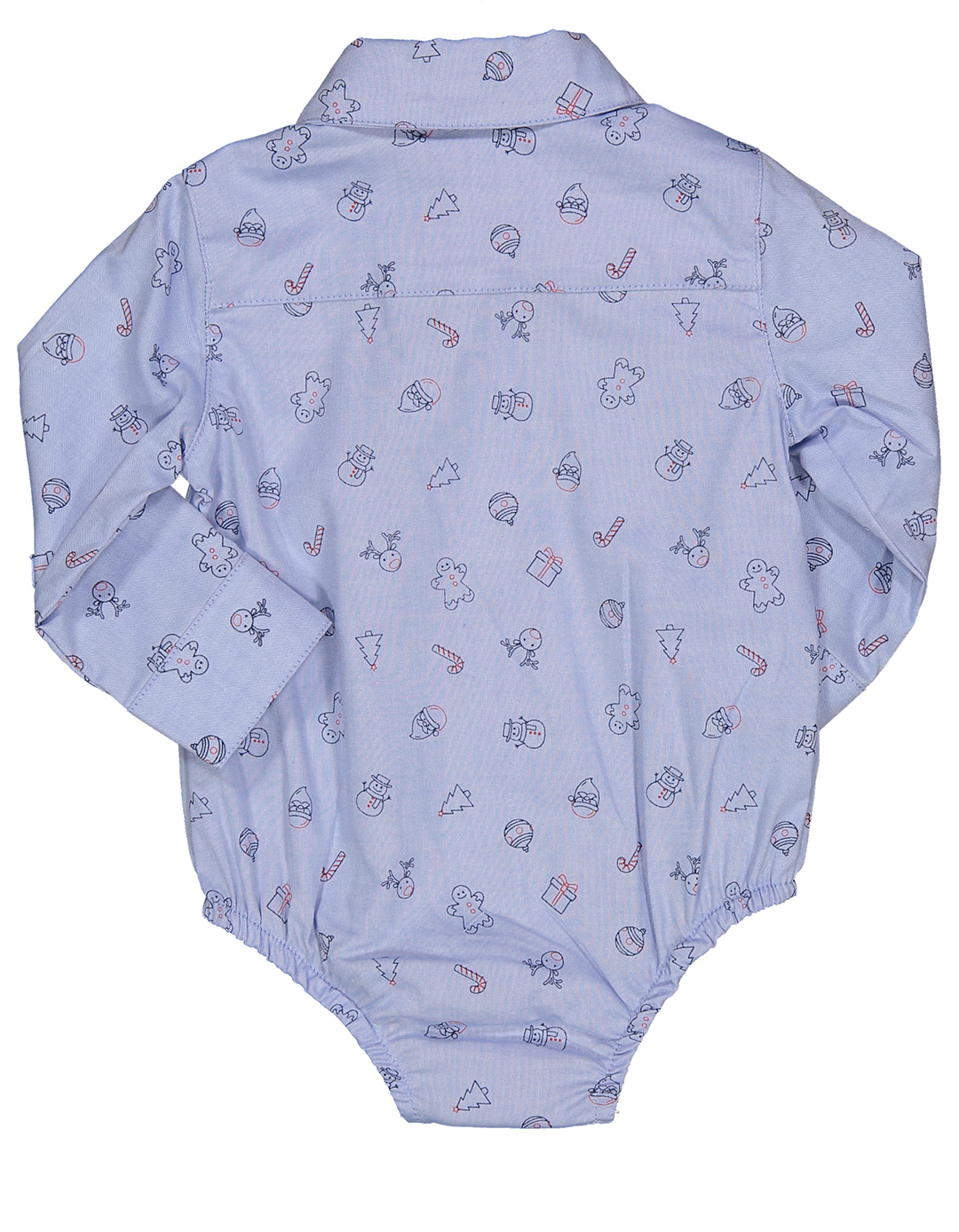 Παιδικό πουκάμισο κορμάκι μπλε για αγόρι Birba