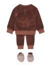 Βρεφικό σετ αγόρι καφέ Dirkje