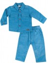 Παιδικό κοτλέ σετ για αγόρι, σιέλ, Regular Fit, 100% βαμβάκι. Παιδικό κοτλέ σετ για αγόρι, σιέλ, Regular Fit, 100% βαμβάκι.