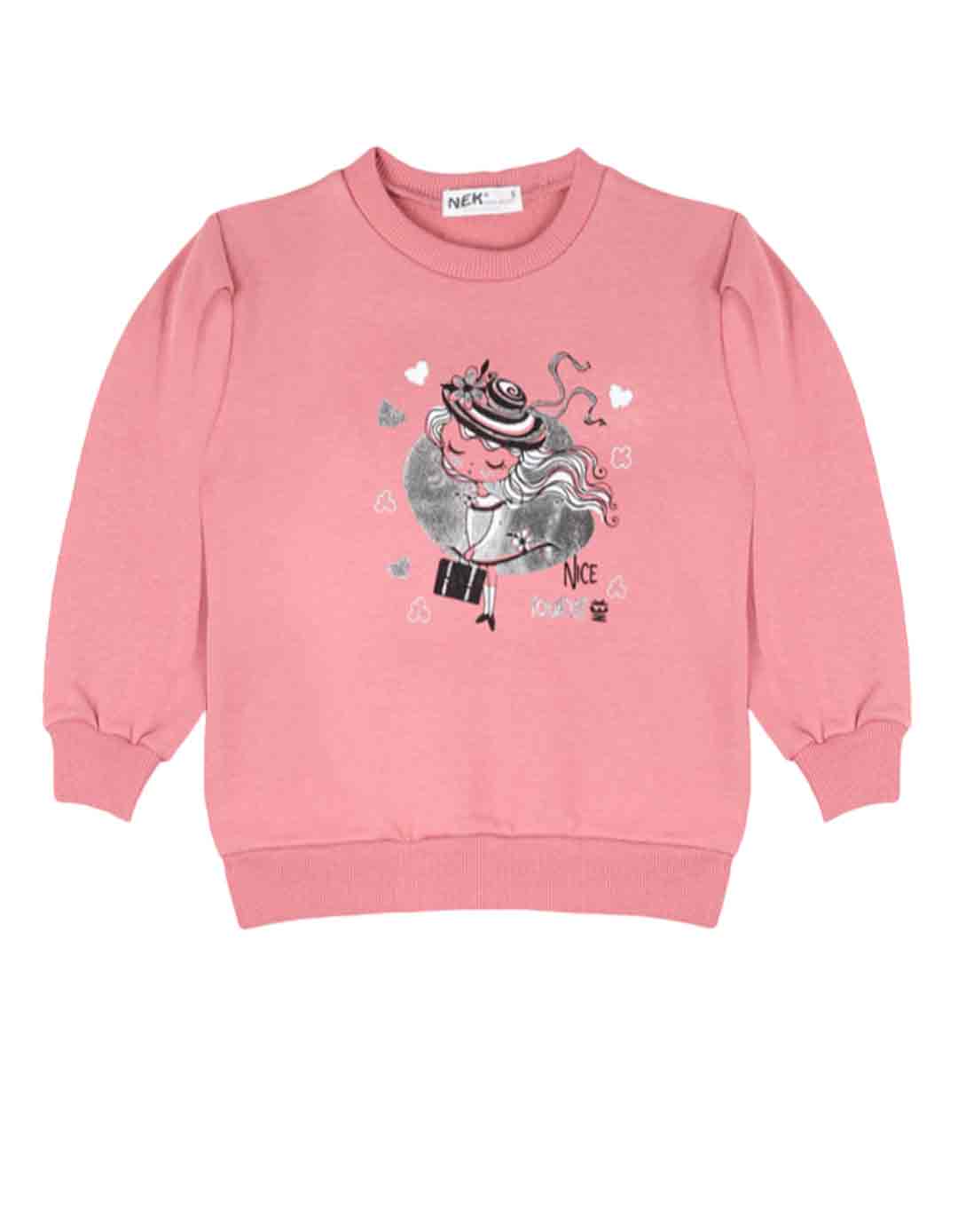 Παιδικό σετ φόρμα για κορίτσι σάπιο μήλο- μαύρο, Regular Fit, 80% βαμβάκι, 20% πολυεστέρας. Παιδικό σετ φόρμα για κορίτσι σάπιο μήλο- μαύρο, Regular Fit, 80% βαμβάκι, 20% πολυεστέρας.