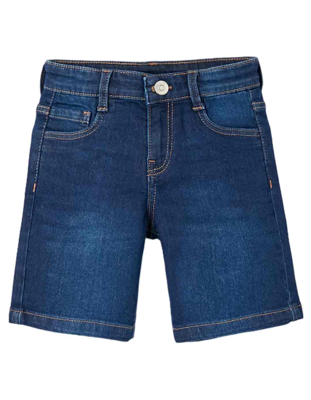 Παιδική τζιν βερμούδα για αγόρι, μπλε, Slim Fit, 82% βαμβάκι, 17% πολυεστέρας, 1% ελαστάνη. Παιδική τζιν βερμούδα για αγόρι, μπλε, Slim Fit, 82% βαμβάκι, 17% πολυεστέρας, 1% ελαστάνη.