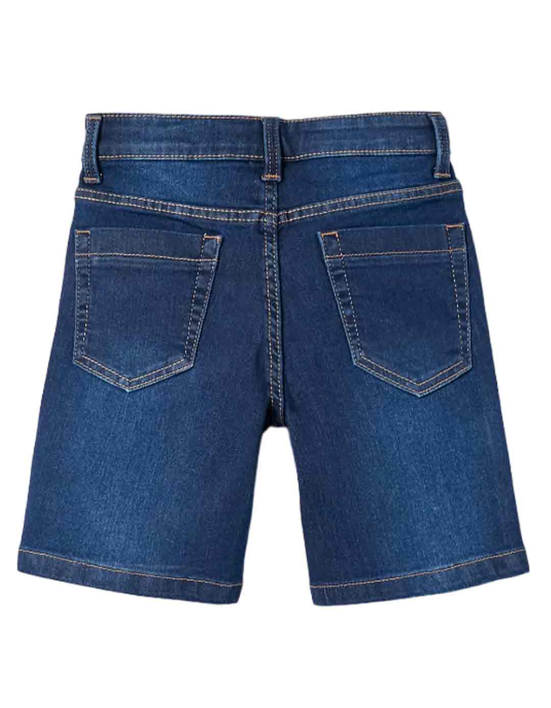 Παιδική τζιν βερμούδα για αγόρι, μπλε, Slim Fit, 82% βαμβάκι, 17% πολυεστέρας, 1% ελαστάνη. Παιδική τζιν βερμούδα για αγόρι, μπλε, Slim Fit, 82% βαμβάκι, 17% πολυεστέρας, 1% ελαστάνη.