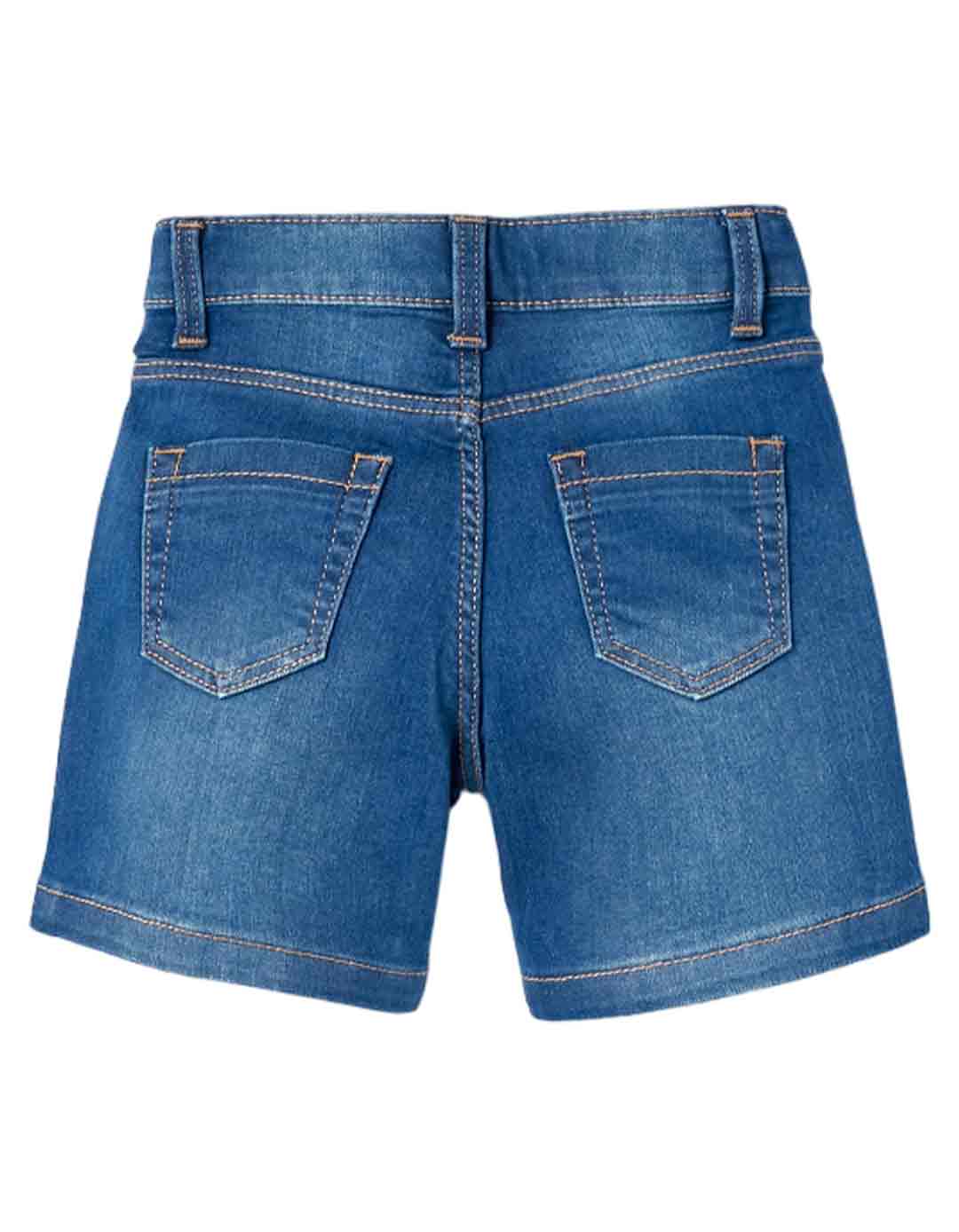 παιδικη τζιν βερμουδα zippy μπλε αγορι