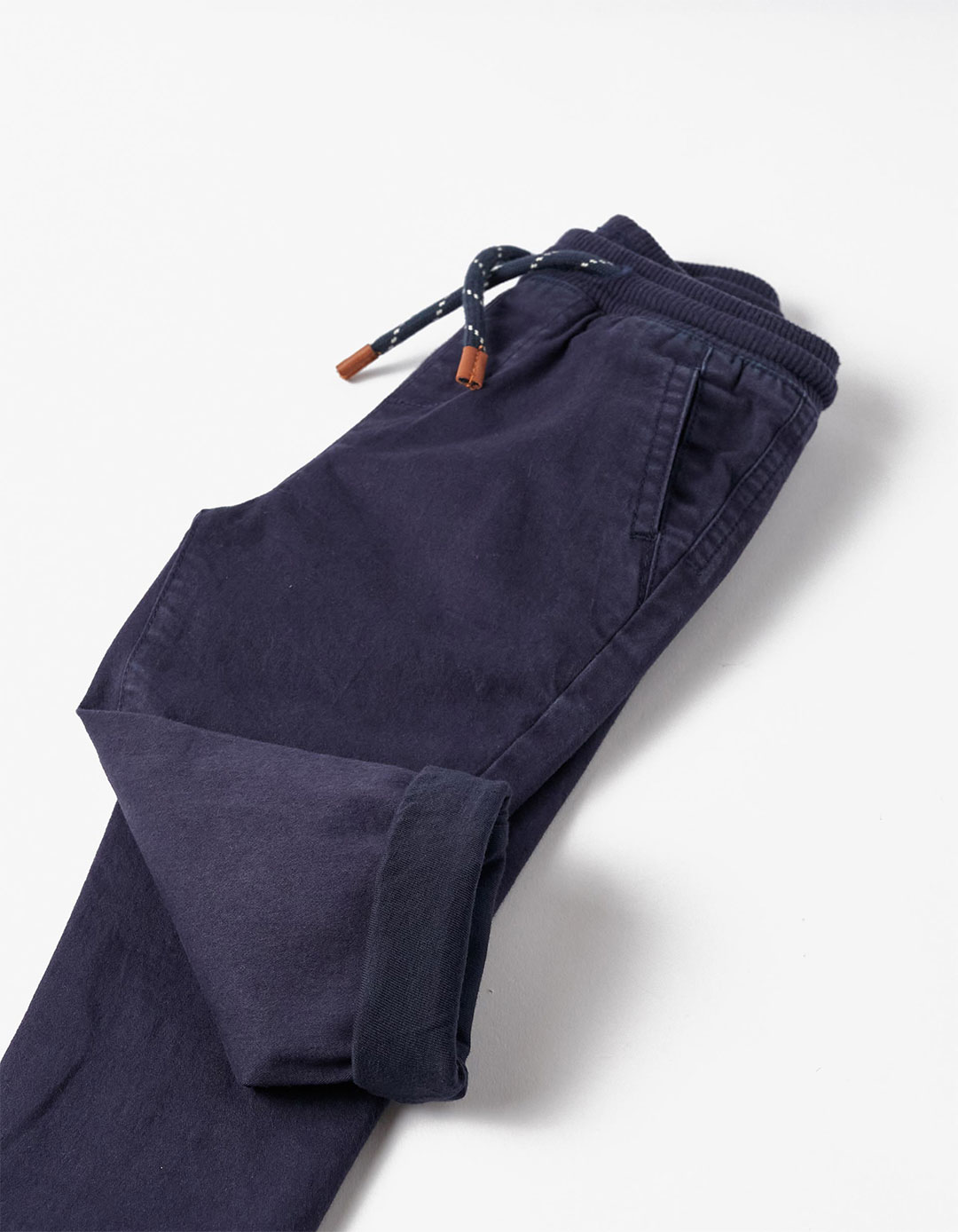 Παντελόνι για αγόρι, μπλε, Slim Fit, 98% βαμβάκι, 2% ελαστάνη.