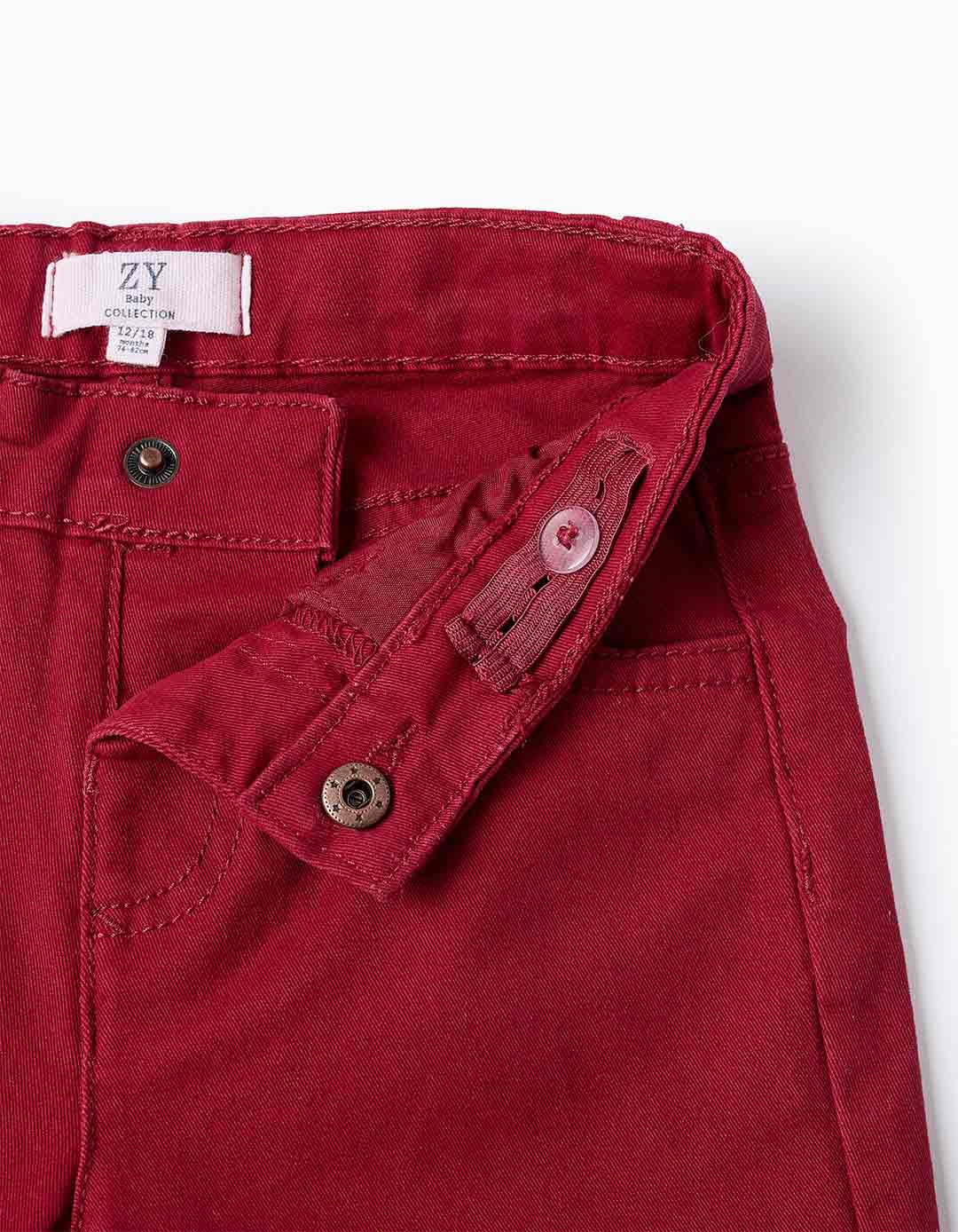 Κόκκινο παιδικό παντελόνι Zippy για αγόρια