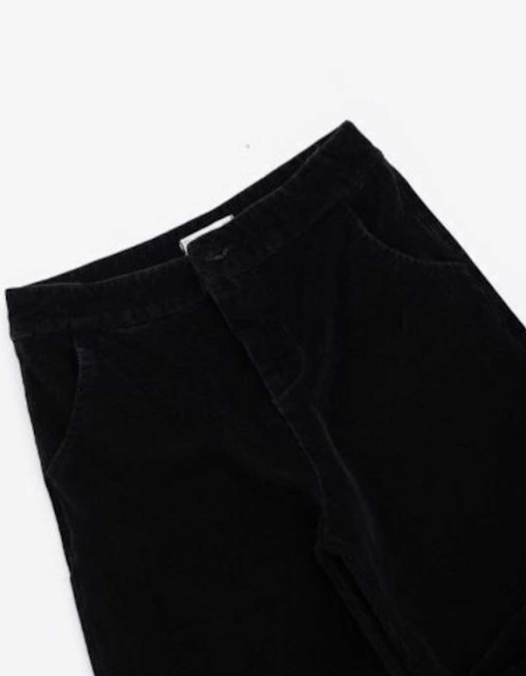 Παντελόνι κοτλέ για κορίτσι σε χρώμα μαύρο, Regular Fit, 98% βαμβάκι, 2% ελαστάνη. Παντελόνι κοτλέ για κορίτσι σε χρώμα μαύρο, Regular Fit, 98% βαμβάκι, 2% ελαστάνη.