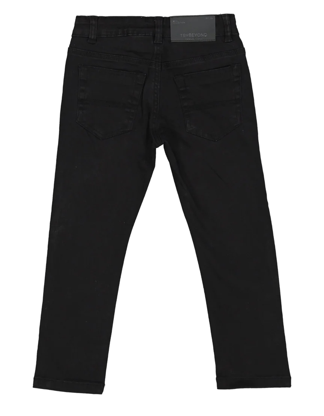 Παντελόνι για αγόρι, μαύρο, Regular Fit, 98% βαμβάκι, 2% ελαστάνη. Παντελόνι για αγόρι, μαύρο, Regular Fit, 98% βαμβάκι, 2% ελαστάνη.