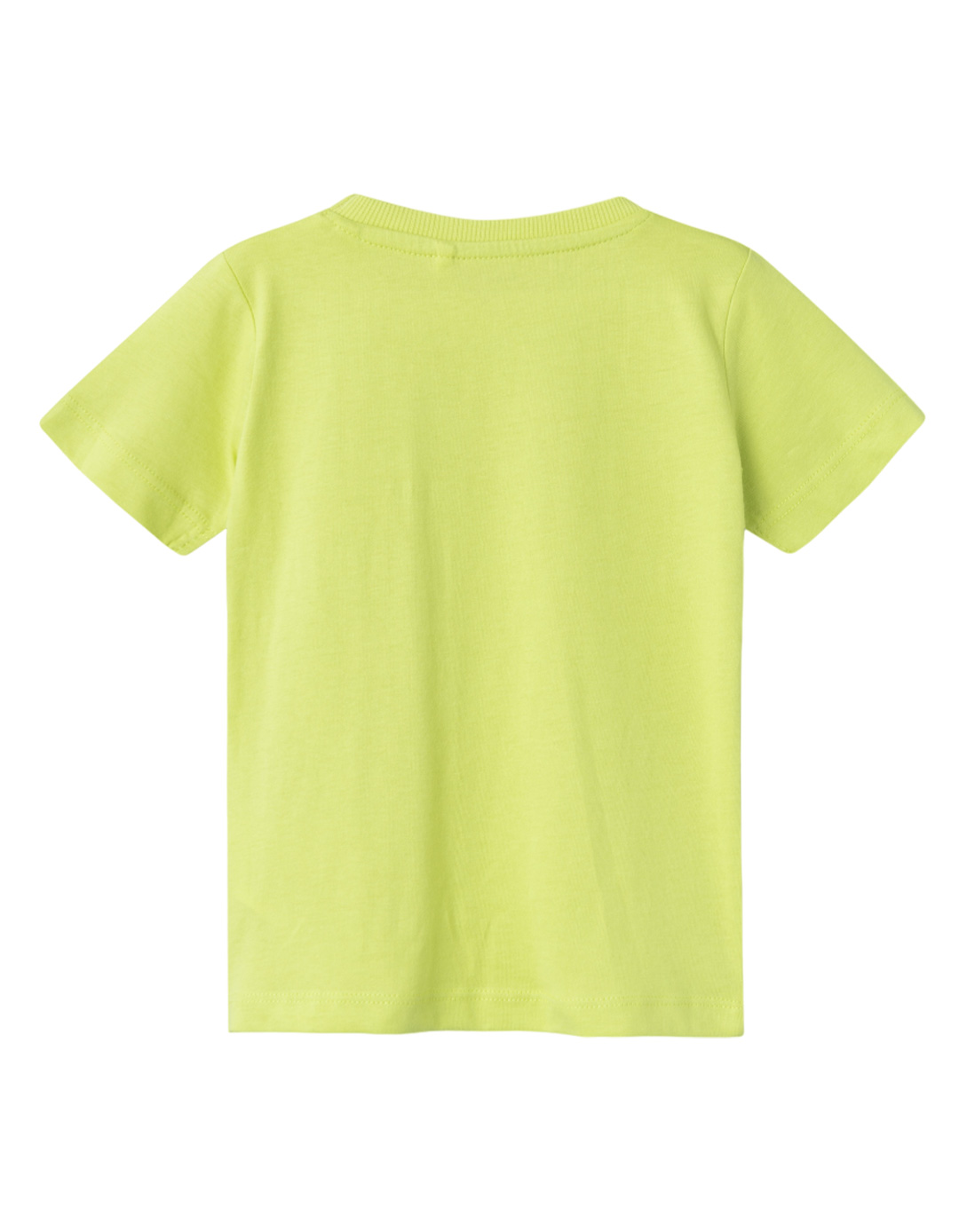 Παιδική καλοκαιρινή μπλούζα Name It Manhattan Hockey για αγόρι Παιδική κίτρινη κοντομάνικη μπλούζα με τύπωμα για αγόρι Name It