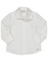 Πουκάμισο υφασμάτινο για αγόρι, λευκό, Regular Fit, 100% βαμβάκι.