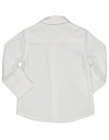 Πουκάμισο υφασμάτινο για αγόρι, λευκό, Regular Fit, 100% βαμβάκι.