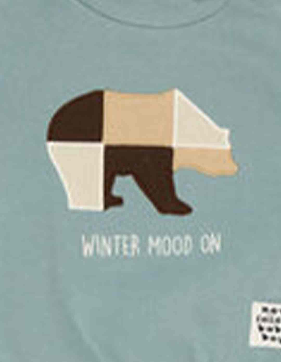 Βρεφικό σετ φόρμα για αγόρι, γαλάζιο, Regular Fit, 100% βαμβάκι.