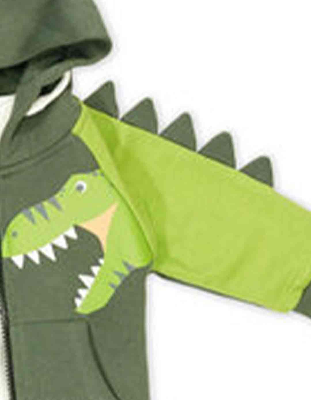 Βρεφικό σετ φόρμα για αγόρι με 3 ταμάχια, πράσινο- λευκό, Regular Fit, 100% βαμβάκι.