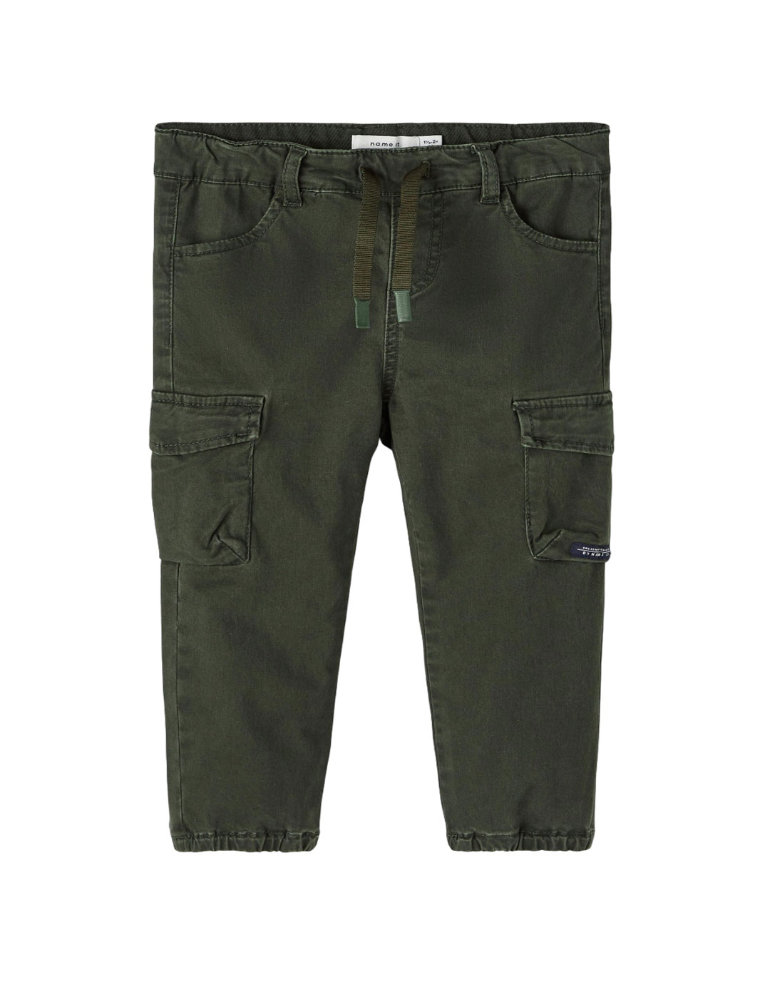 Παιδικό Παντελόνι Cargo Λαδί Name It Παιδικό παντελόνι cargo λαδί για αγόρι Name It 2-6 ετών