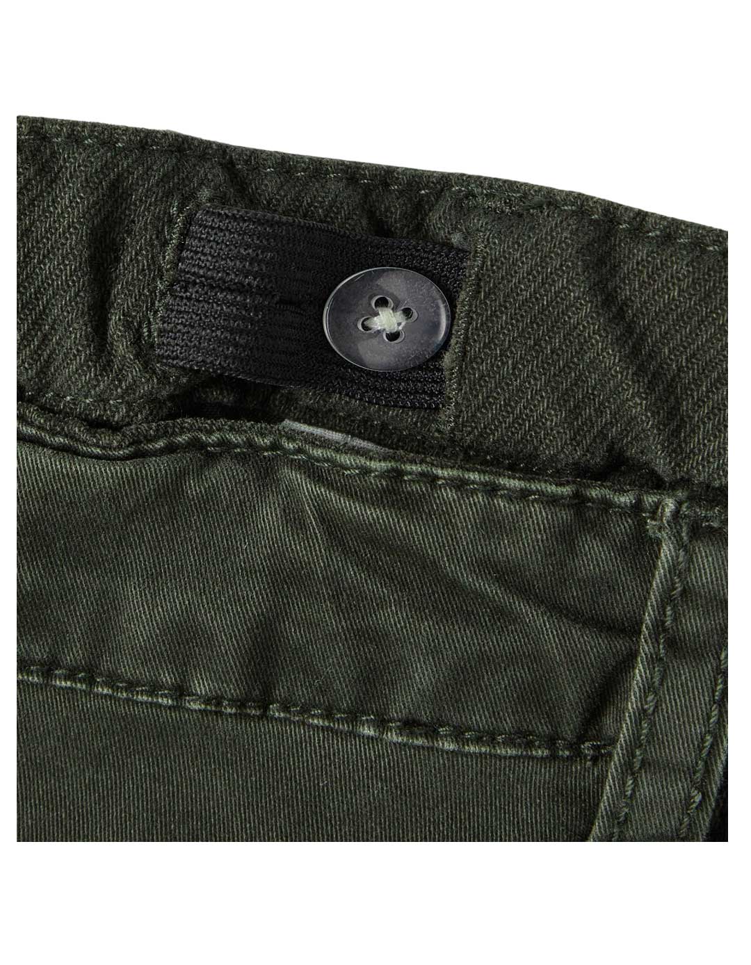 Παιδικό Παντελόνι Cargo Λαδί Name It Παιδικό παντελόνι cargo λαδί για αγόρι Name It 2-6 ετών