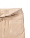 Παντελόνι κοτλέ μπεζ για κορίτσι