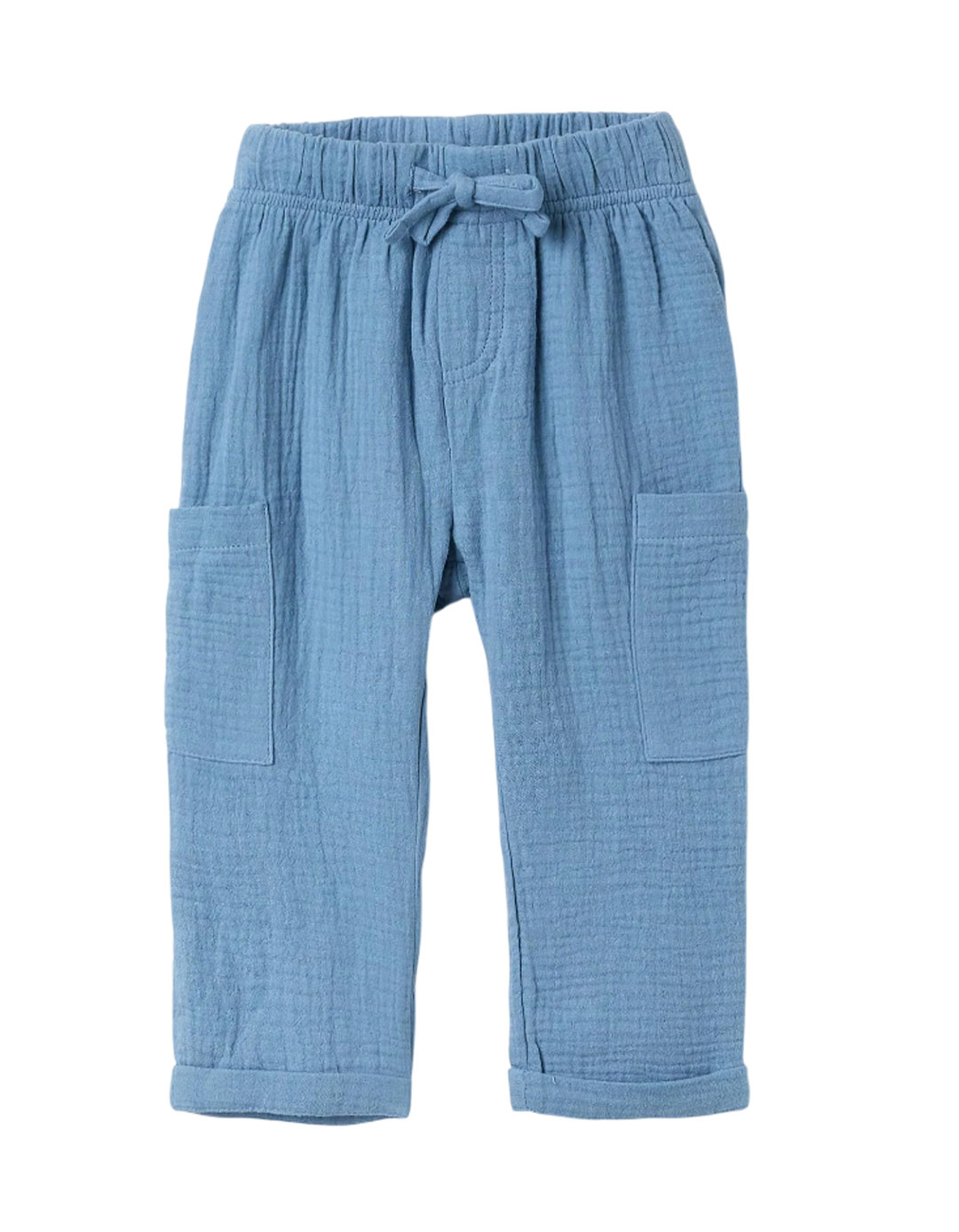 Zippy Παιδικό Παντελόνι 100% Βαμβάκι,Slim Fit,Τυρκουάζ.