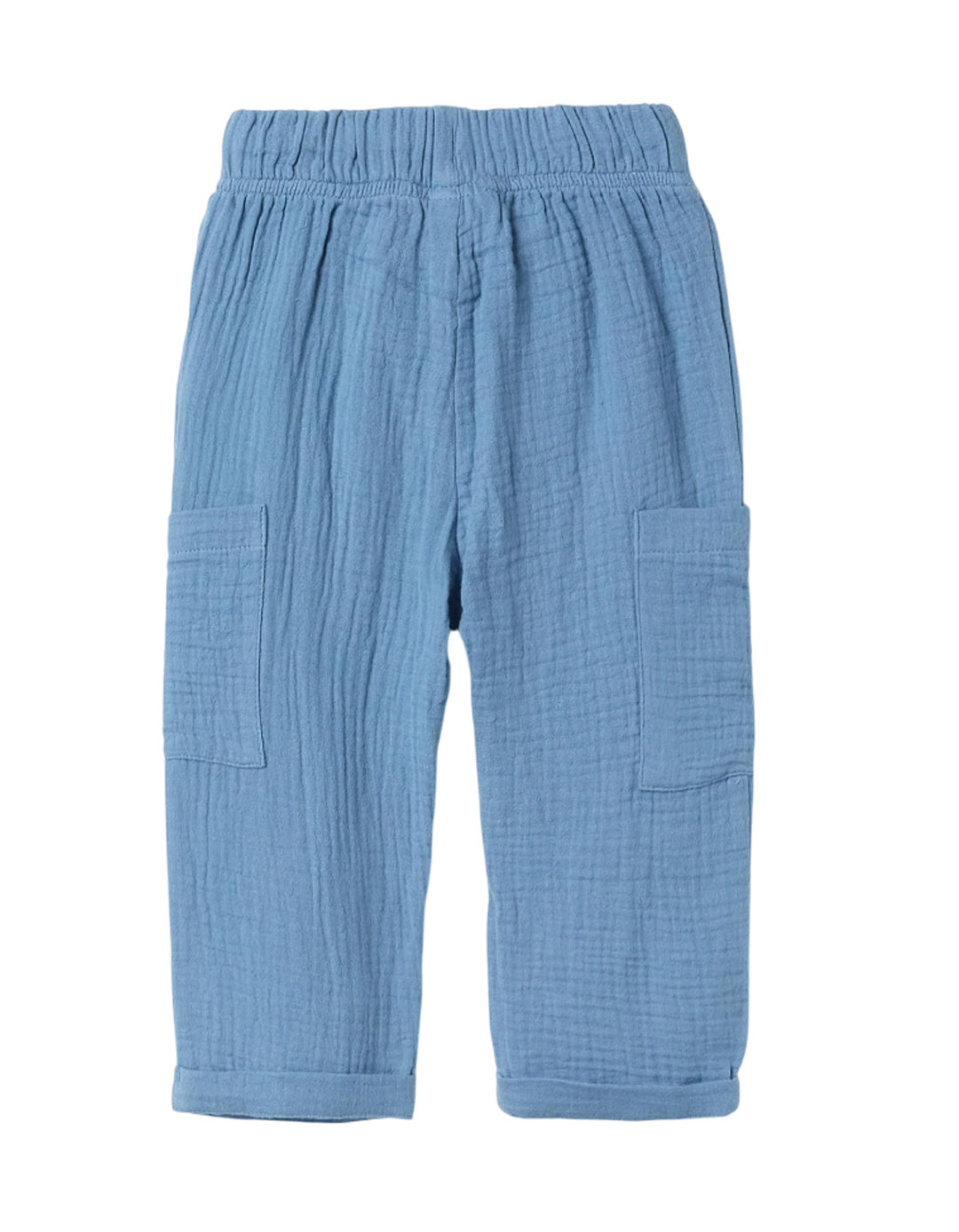 Zippy Παιδικό Παντελόνι 100% Βαμβάκι,Slim Fit,Τυρκουάζ.