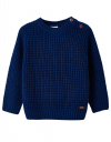 Πλεκτό για αγόρι, μπλε, Slim Fit, 85% ακρυλικό, 15% Wool.