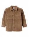Παιδικό μακρυμάνικο κοτλέ πουκάμισο για αγόρι, κάμελ, Slim Fit, 99% βαμβάκι- 1% ελαστίνη.