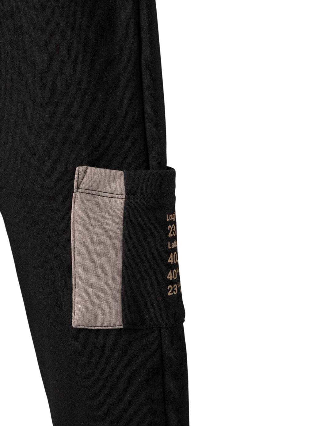 Σετ φόρμα αγόρι ελεφαντί μαύρο με κουκούλα NEK Kidswear