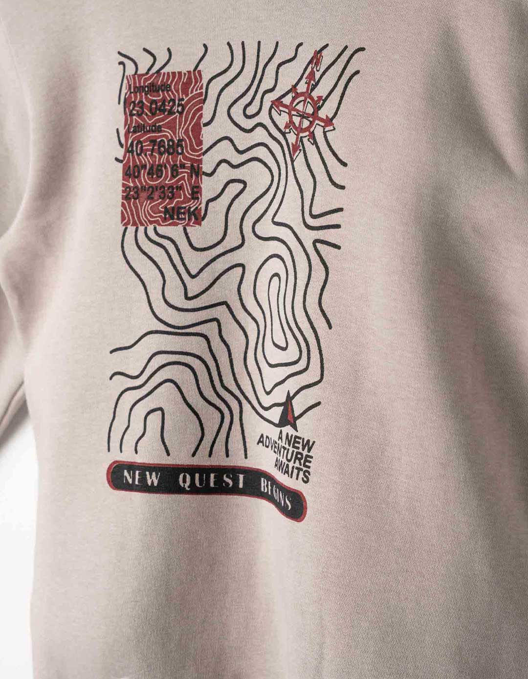 Σετ φόρμα αγόρι ελεφαντί μαύρο με κουκούλα NEK Kidswear