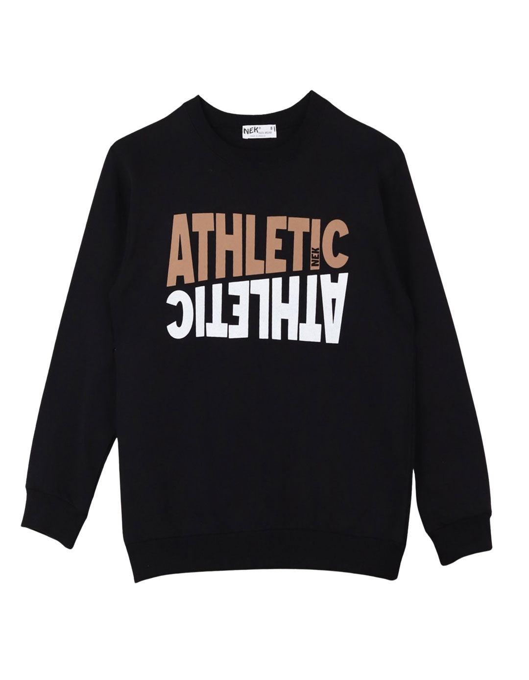 Παιδικό εποχιακό σετ φόρμα για αγόρι, μαύρο-κάμελ, Regular Fit, 100% βαμβάκι. Παιδικό εποχιακό σετ φόρμα για αγόρι, μαύρο-κάμελ, Regular Fit, 100% βαμβάκι.