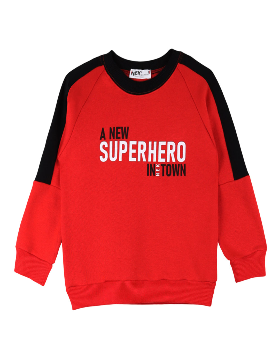 Παιδικό σετ φόρμα για αγόρι, κόκκινο-μαύρο, Regular Fit, 80% βαμβάκι,20% πολυεστέρας. Παιδικό σετ φόρμα για αγόρι, κόκκινο-μαύρο, Regular Fit, 80% βαμβάκι,20% πολυεστέρας.