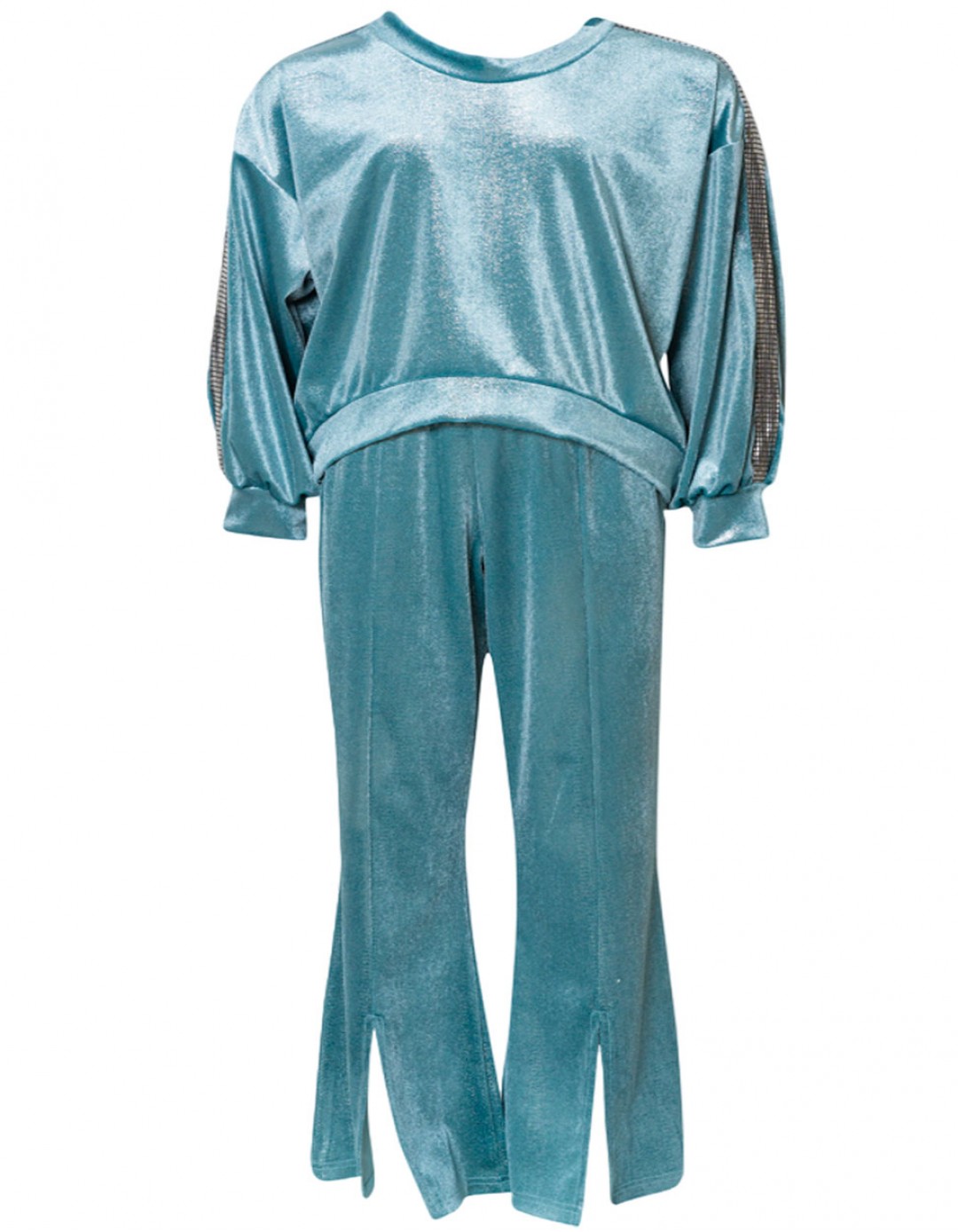 Παιδικό σετ για κορίτσι, βελουτέ, Regular Fit, 100% Pes. Παιδικό σετ για κορίτσι, βελουτέ, Regular Fit, 100% Pes.