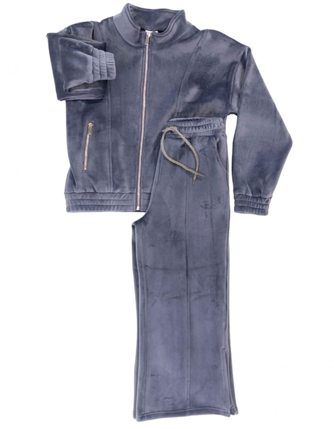 Παιδικό σετ βελουτέ για κορίτσι με ζακέτα, μπλε, Regular Fit, 65% βαμβάκι-30%πολυεστέρας-5% ελαστίνη. Παιδικό σετ βελουτέ για κορίτσι με ζακέτα, μπλε, Regular Fit, 65% βαμβάκι-30%πολυεστέρας-5% ελαστίνη.