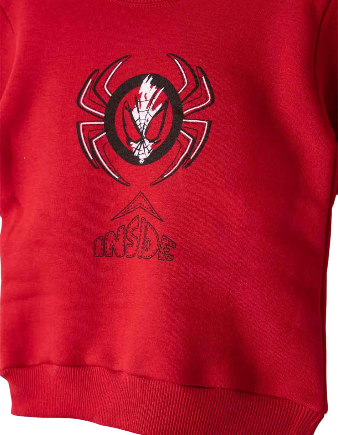 Παιδική φόρμα σετ Spider κόκκινο μαύρο για αγόρια