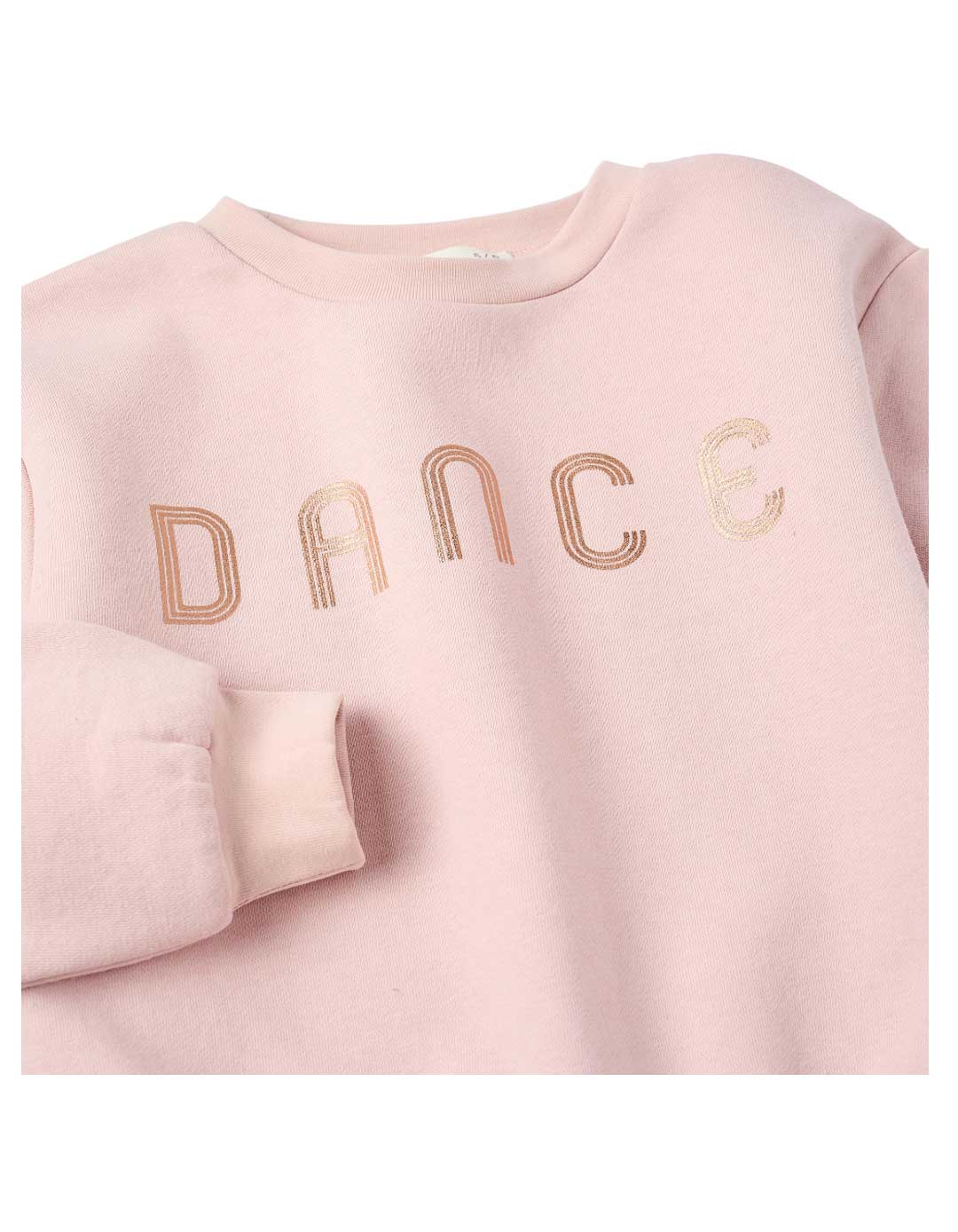 Παιδικό σετ ZIPPY ροζ-χρυσό για κορίτσι 4-14 ετών Παιδικό σετ ZIPPY με φούτερ και χρυσή φούστα για κορίτσι