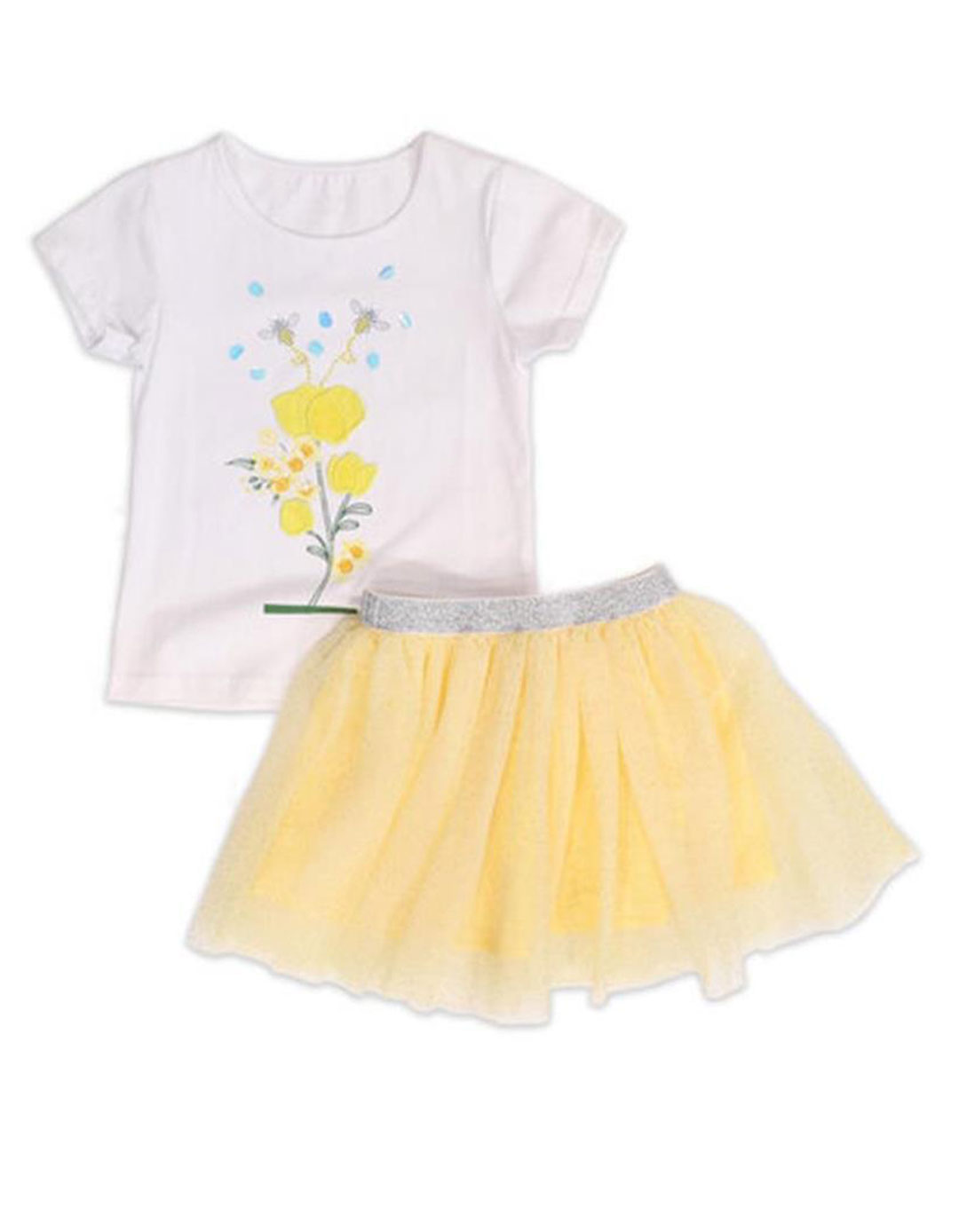 Παιδικό σετ New College για κορίτσι μπλούζα και φούστα, Regular Fit, 70% βαμβάκι, 25% πολυεστέρας, 5% SP, 100% πολυεστέρας. Παιδικό σετ New College για κορίτσι μπλούζα και φούστα, Regular Fit, 70% βαμβάκι, 25% πολυεστέρας, 5% SP, 100% πολυεστέρας.