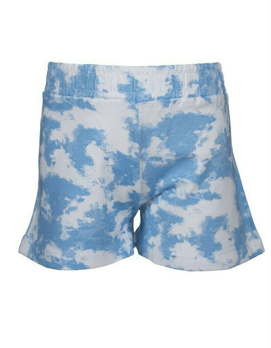 Σετ για κορίτσι κοντομάνικη μπλούζα και σορτς, σιελ, Regular Fit, 95% βαμβάκι, 5% ελαστάνη. Σετ για κορίτσι κοντομάνικη μπλούζα και σορτς, σιελ, Regular Fit, 95% βαμβάκι, 5% ελαστάνη.