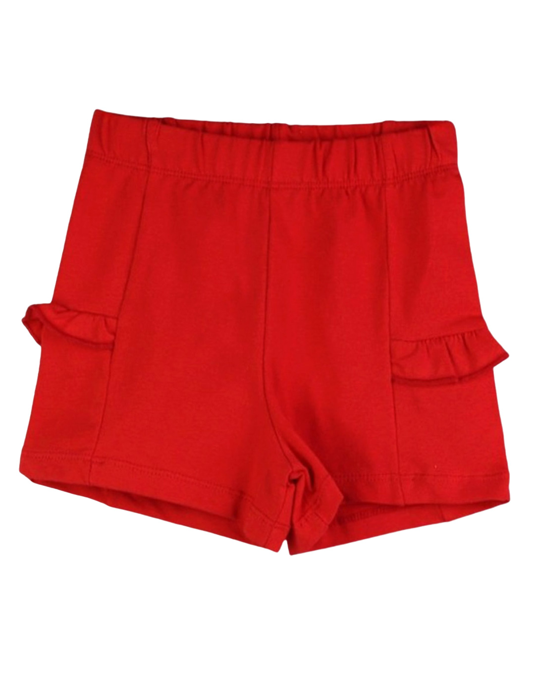 Παιδικό σετ για κορίτσι με μπλούζα και σορτσάκι, λευκό-κόκκινο, Regular Fit, 95% βαμβάκι, 5% ελαστίνη. Παιδικό σετ για κορίτσι με μπλούζα και σορτσάκι, λευκό-κόκκινο, Regular Fit, 95% βαμβάκι, 5% ελαστίνη.