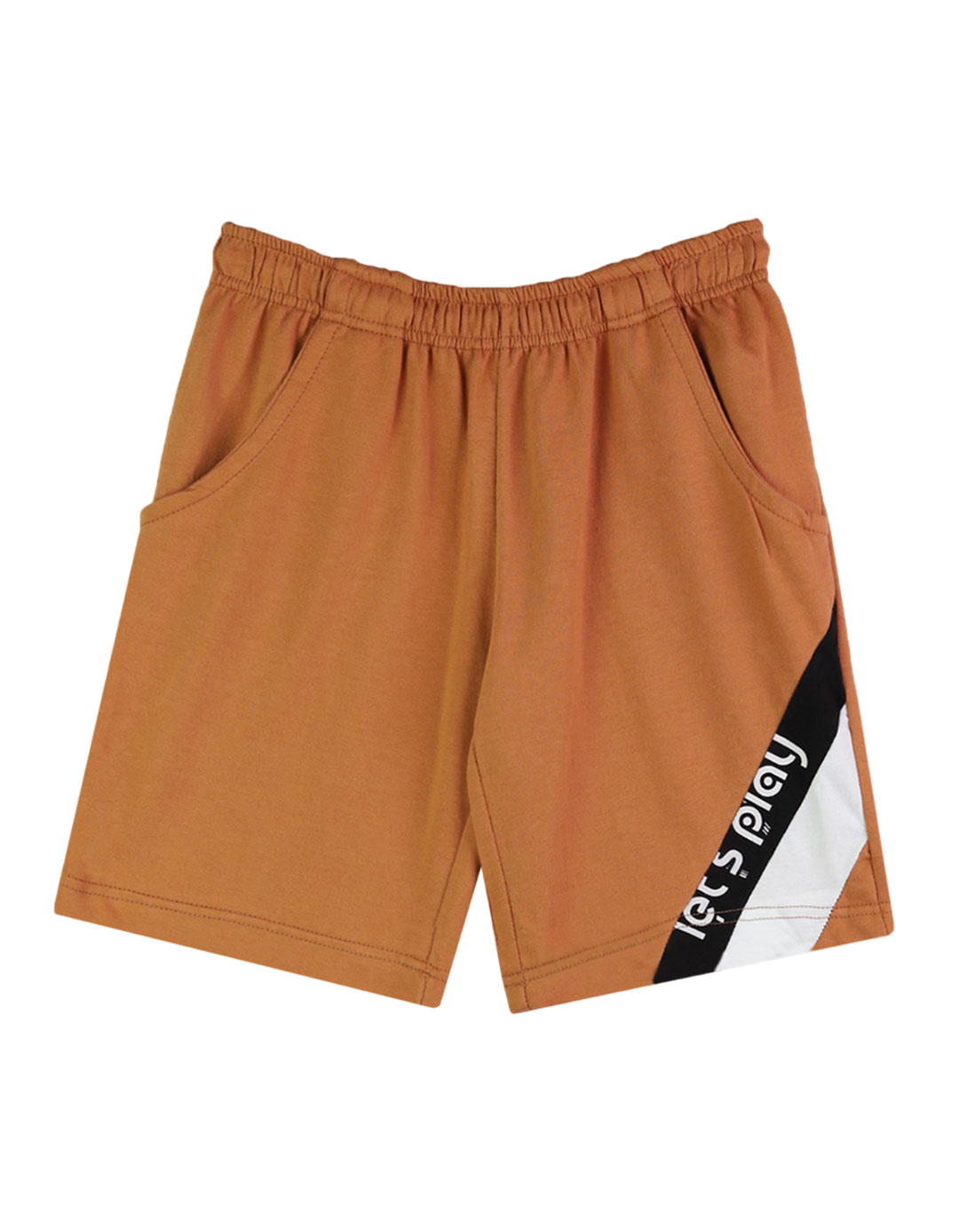 Παιδικό αμάνικο σετ για αγόρι με μπλούζα και βερμούδα, πάγου-εκάι, Regular Fit, 100% βαμβάκι.