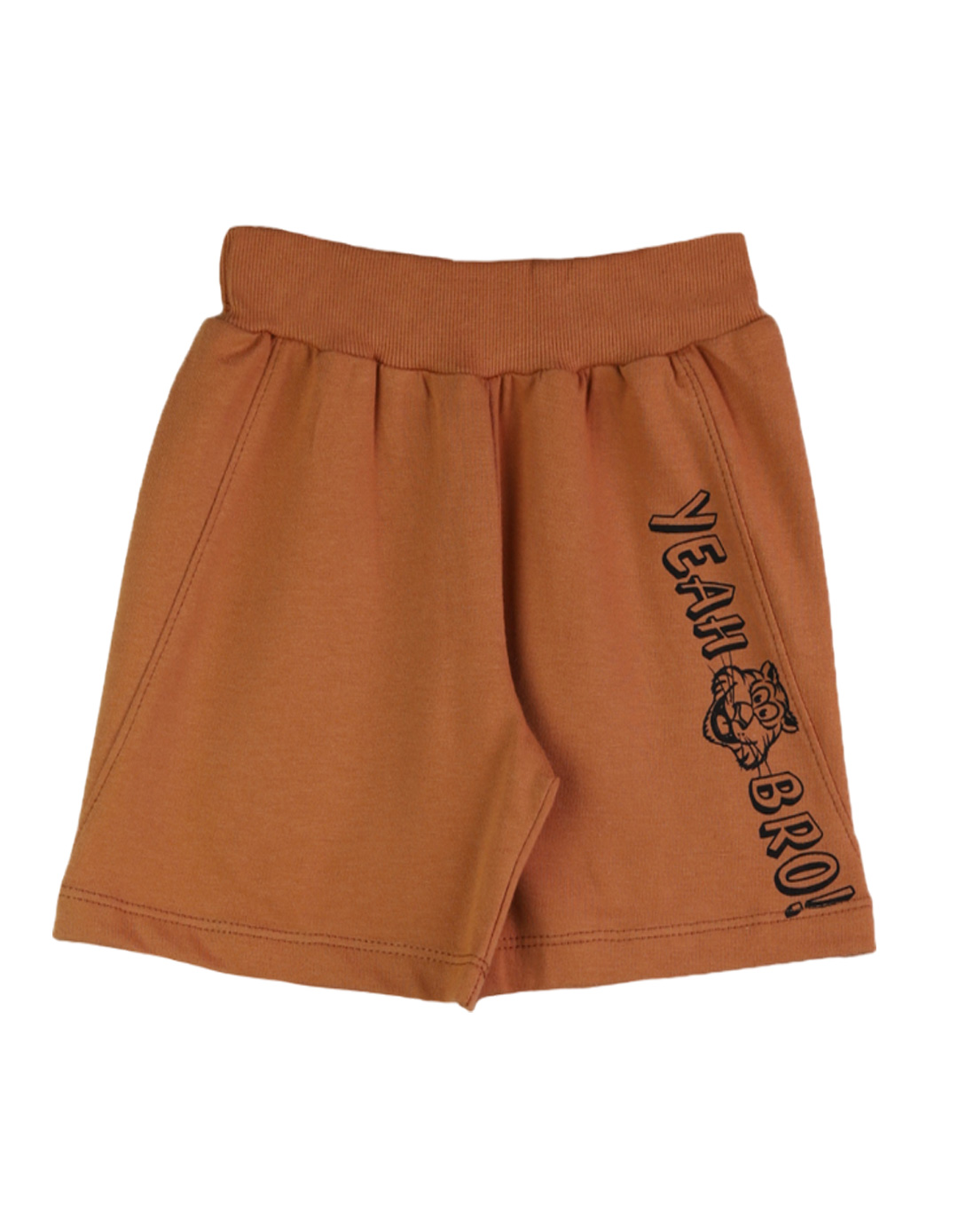 Παιδικό σετ για αγόρι με μπλούζα και βερμούδα, λευκό-πορτοκαλί, Regular Fit, 100% βαμβάκι. Παιδικό σετ για αγόρι με μπλούζα και βερμούδα, λευκό-πορτοκαλί, Regular Fit, 100% βαμβάκι.